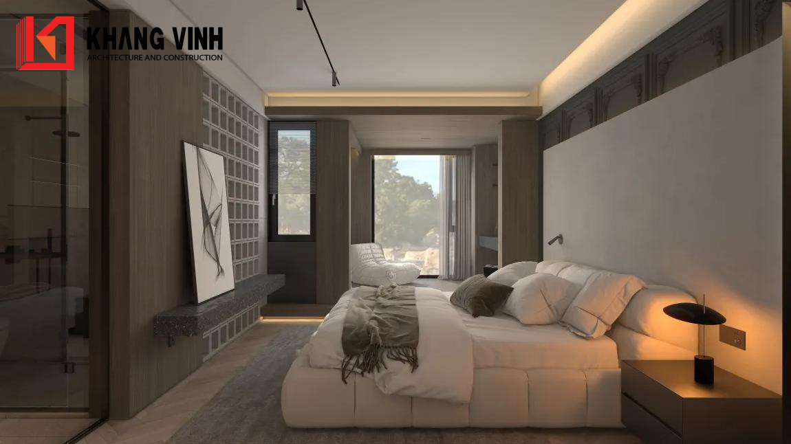 KVA_Phối cảnh nội thất phòng ngủ biệt thự vườn 144 m2 (1)