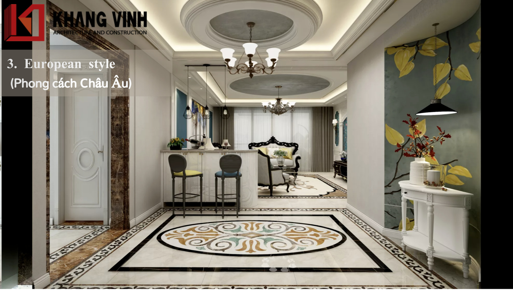 15 Phong cách thiết kế nội thất mà Kiến Trúc Khang Vinh thường tư vấn