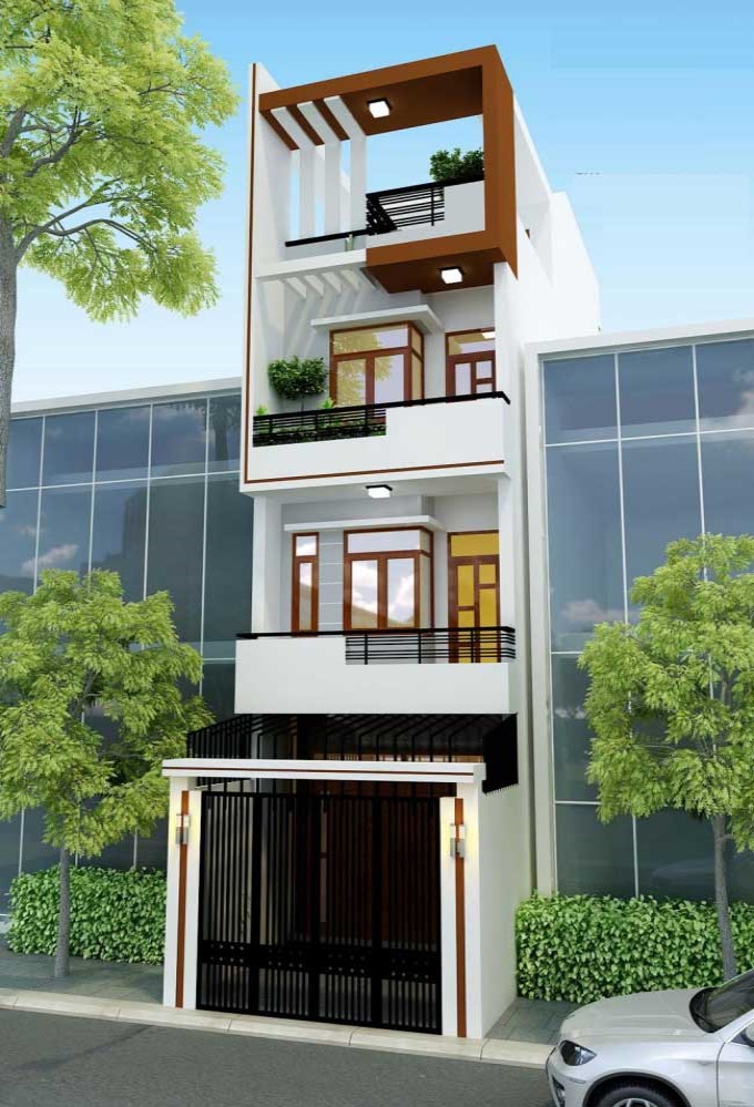 Thi công nhà 4 tầng