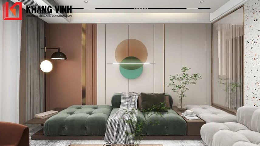 Ghế sofa Italia Camaleonda xám và xanh vẫn mang tính biểu tượng cho đến ngày nay. Lớp đệm mềm mại tạo thành thiết kế đặc trưng vẫn không thay đổi