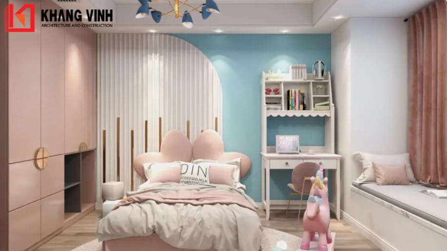 Màu hồng nhạt tôn vinh sự nữ tính