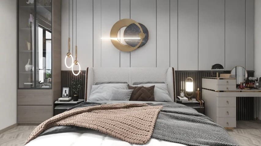 Đèn treo tưởng tựa như một ánh trăng đêm