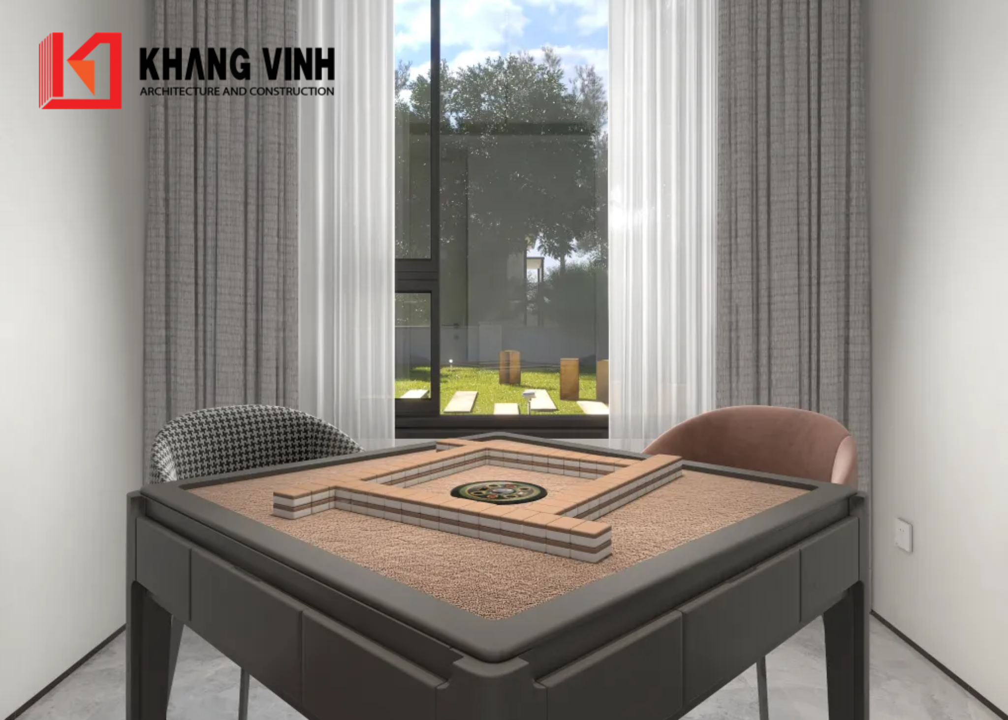 Phoi-canh-noi-that-phong-co-vua1-anh-Thuan-villa-2-tang-hien-dai