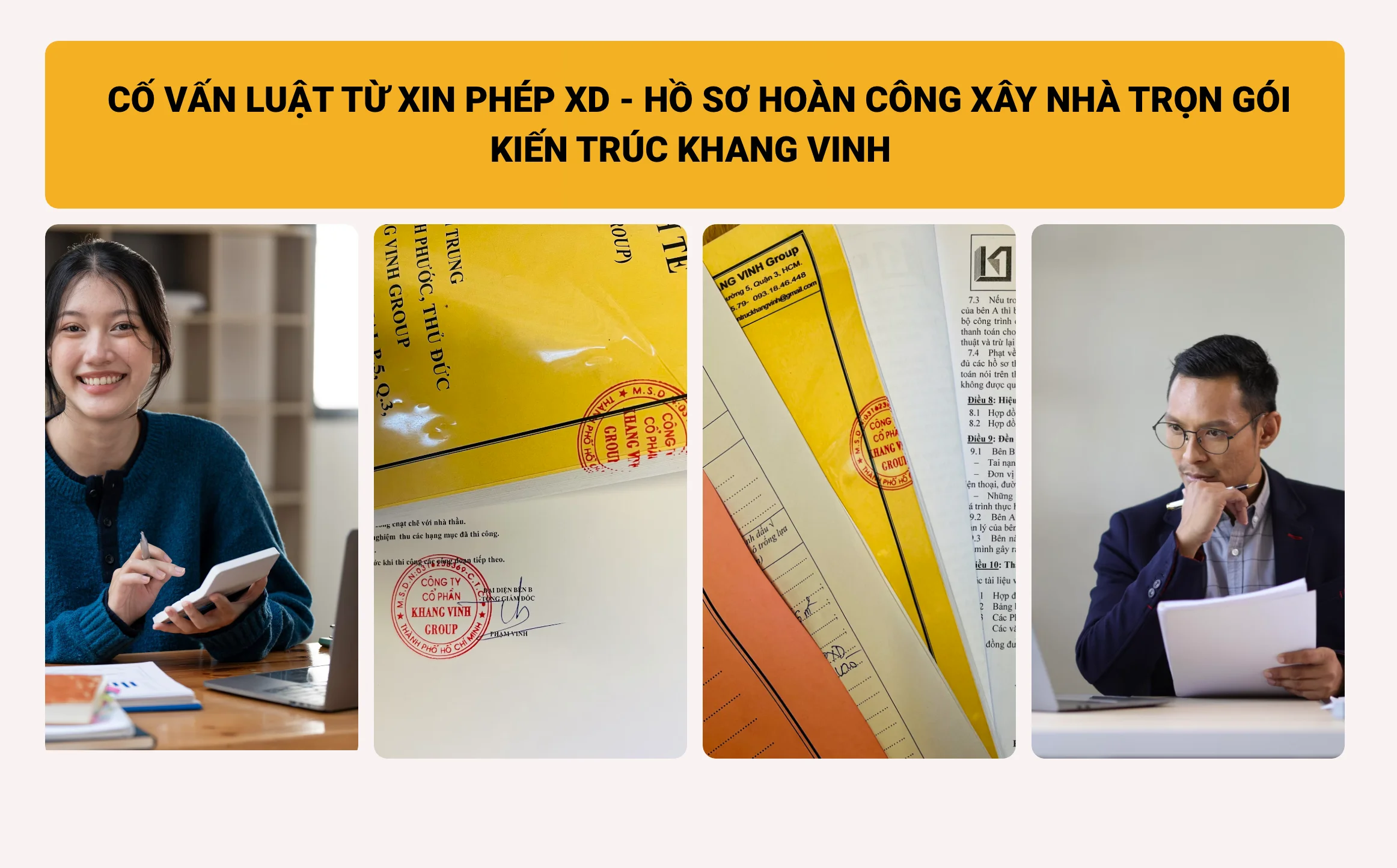 đội ngũ cố vấn luật kiến trúc khang vinh