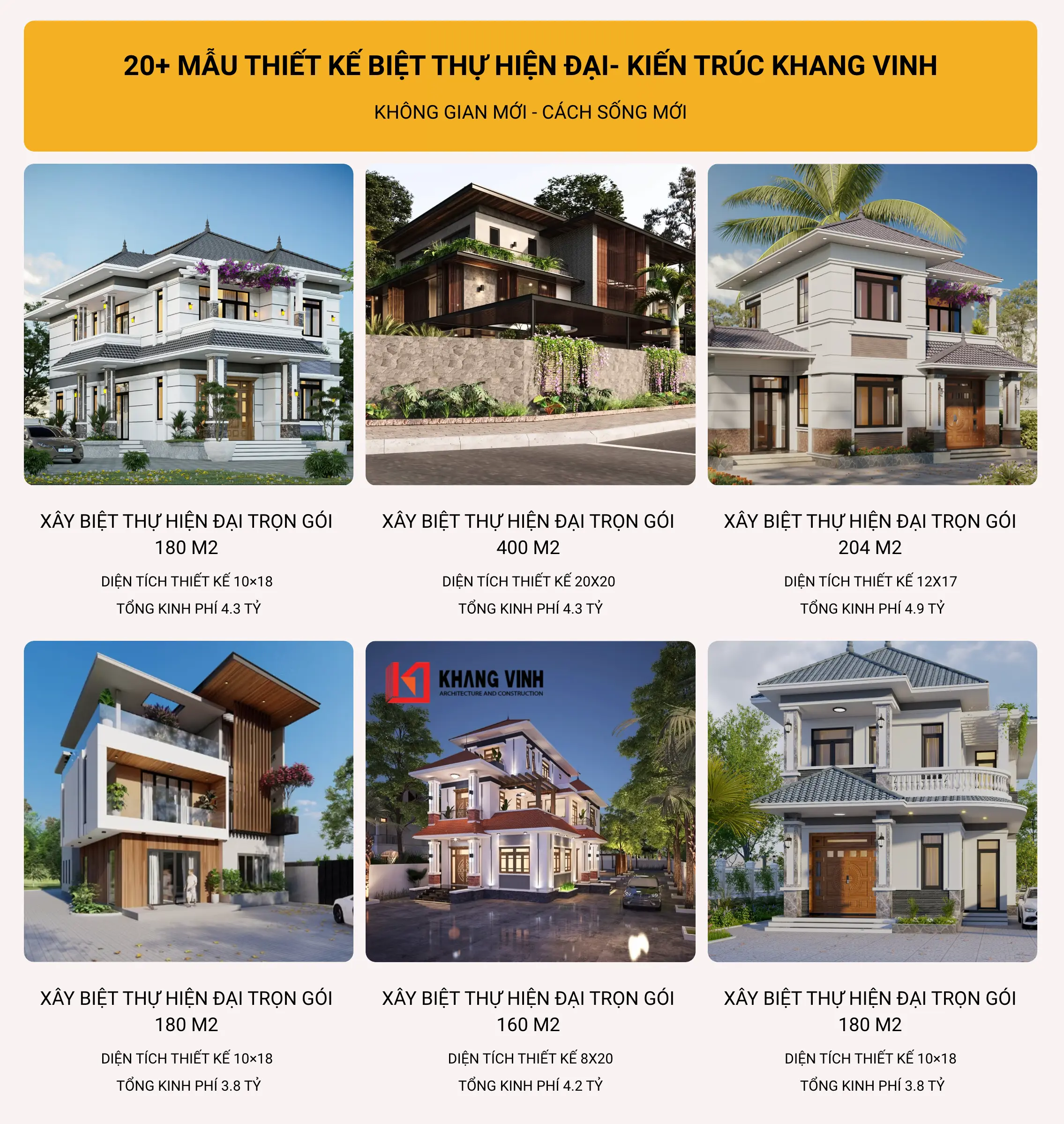 mẫu nhà trọn gói cho đơn thế hệ