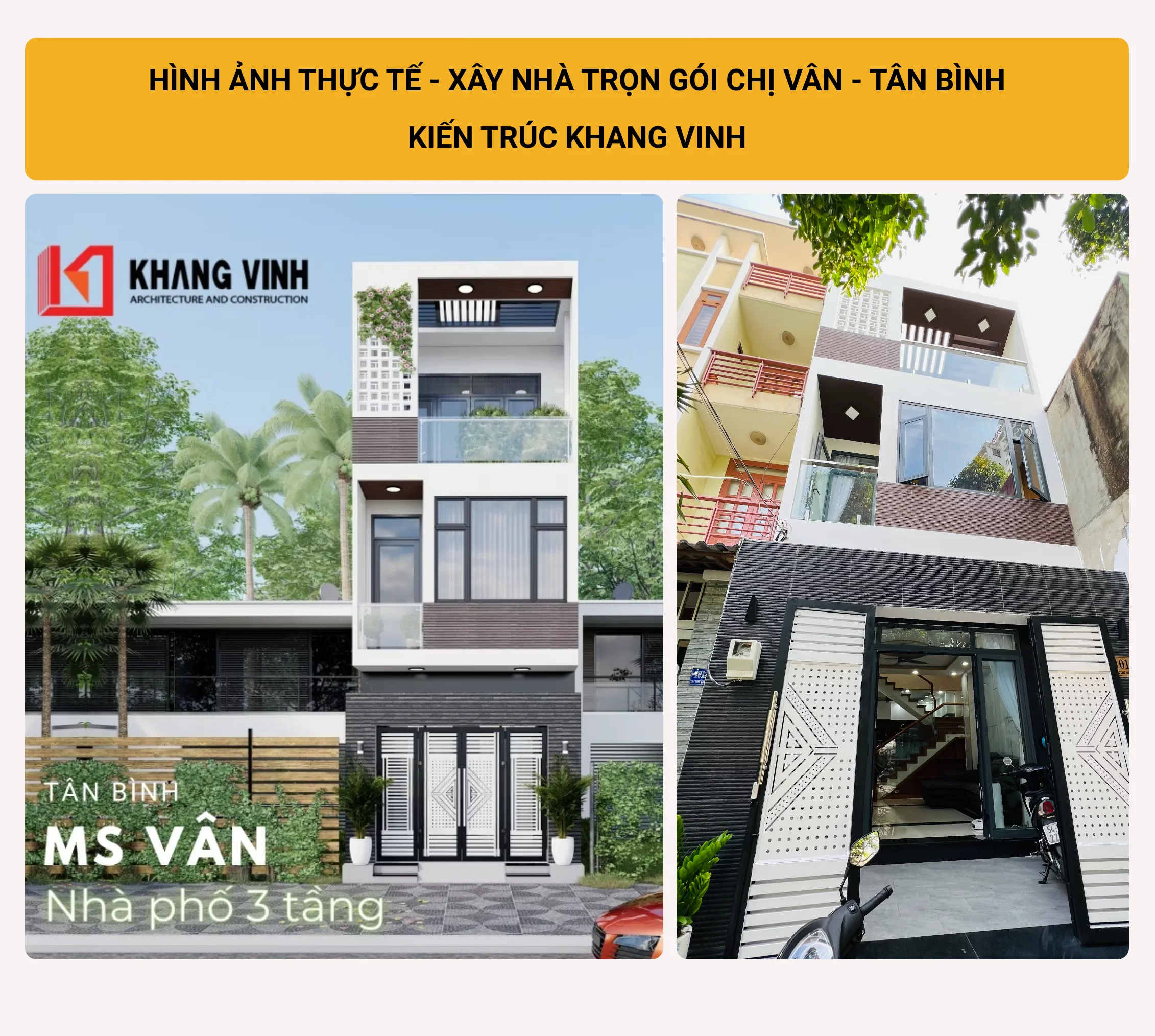 Ảnh ngôi nhà của chị Vân
