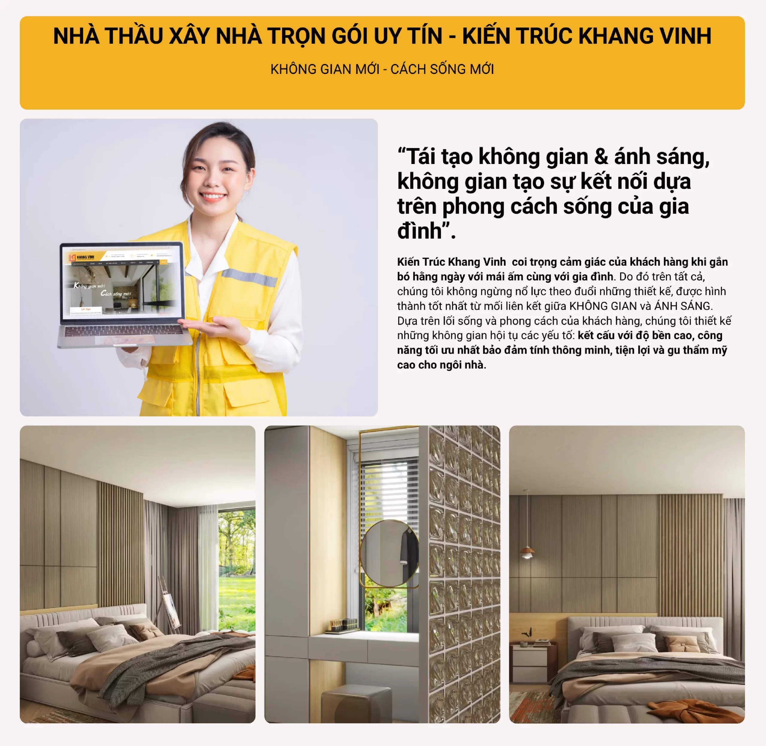 Nhà thầu Kiến Trúc Khang Vinh