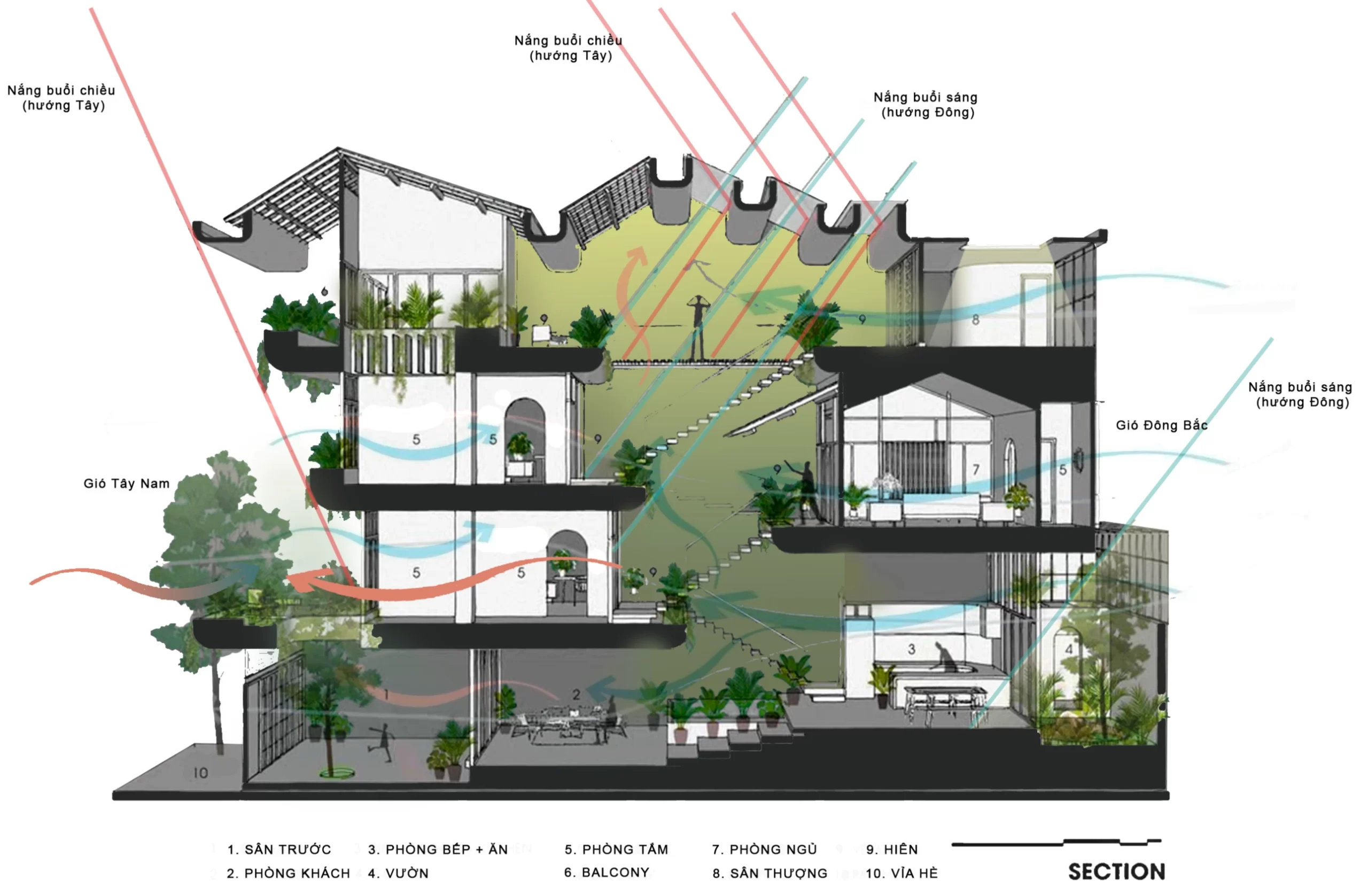 cac-khu-vuc-duoc-lien-ket-voi-nhau-bang-khong-gian-day-anh-sang-va-cay-xanh-tuoi-mat