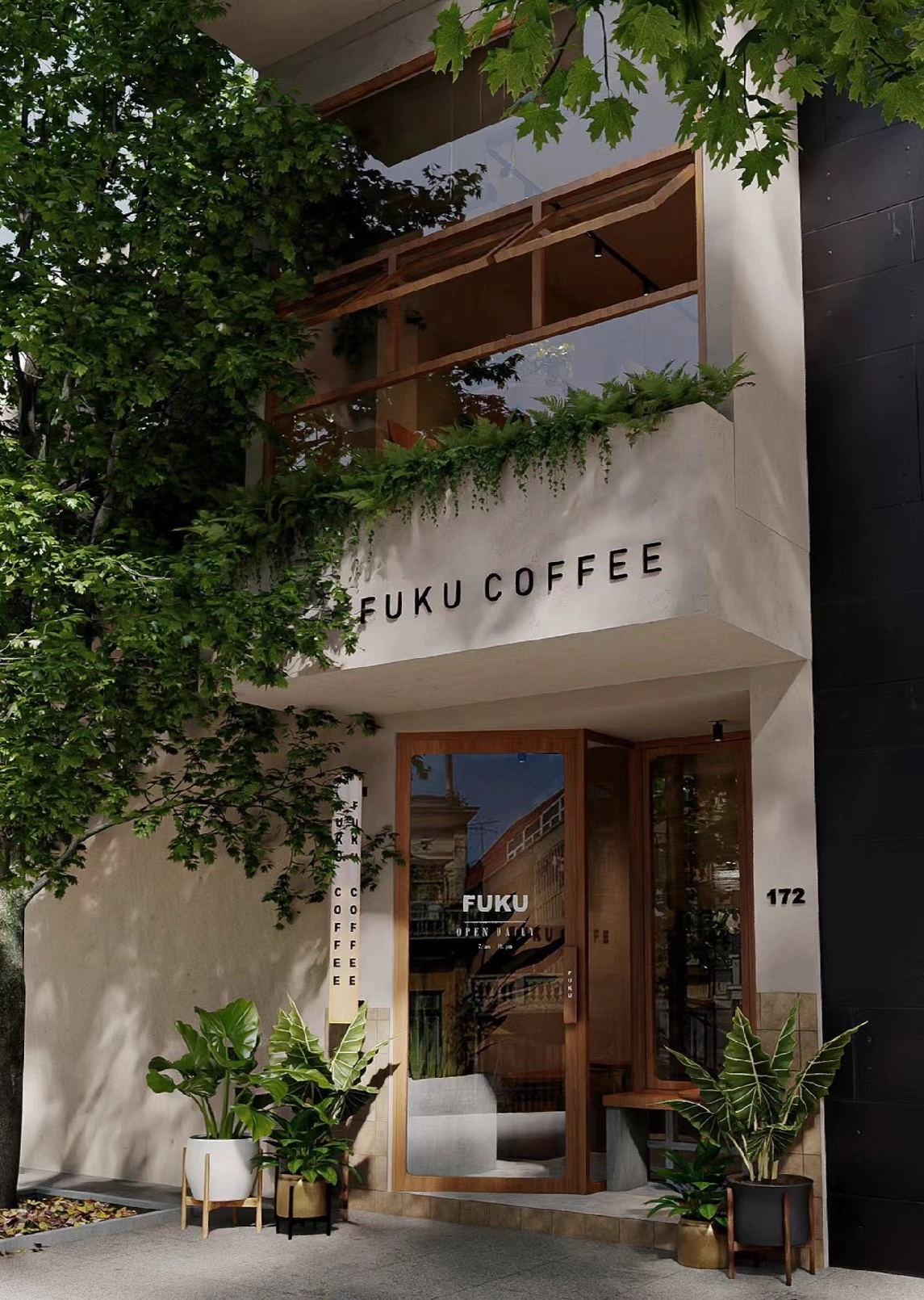 mang-xanh-duoc-cham-chut-ti-mi-cua-mau-nha-pho-ket-hop-kinh-doanh-cafe