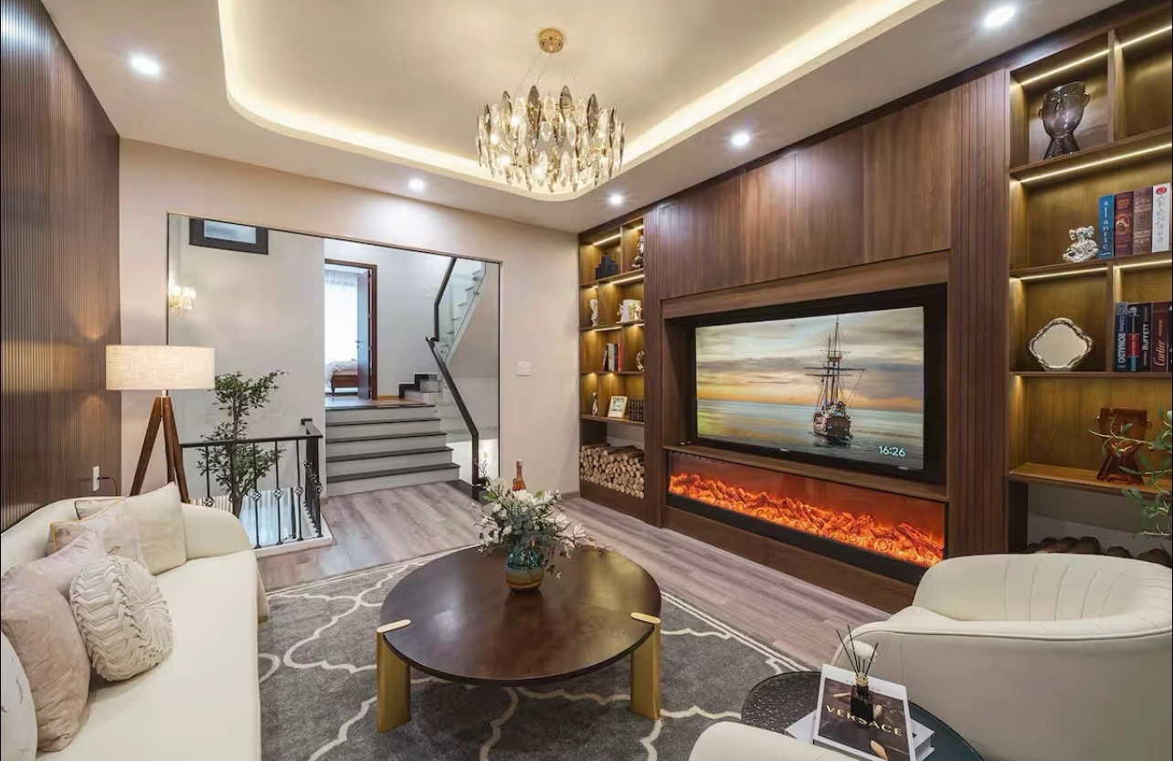 phong-khach-su-dung-den-chum-hien-dai-va-tinh-xao