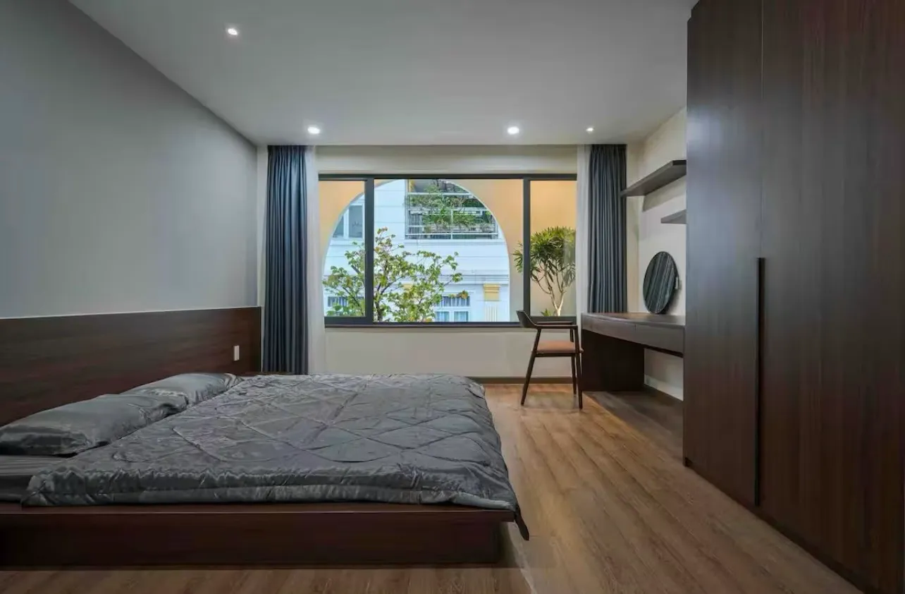 Phòng ngủ đem cảm giác thông thoáng và bình yên