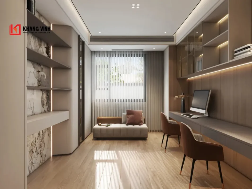 Phòng làm việc - Tối ưu hoá sự tập trung & thư giãn