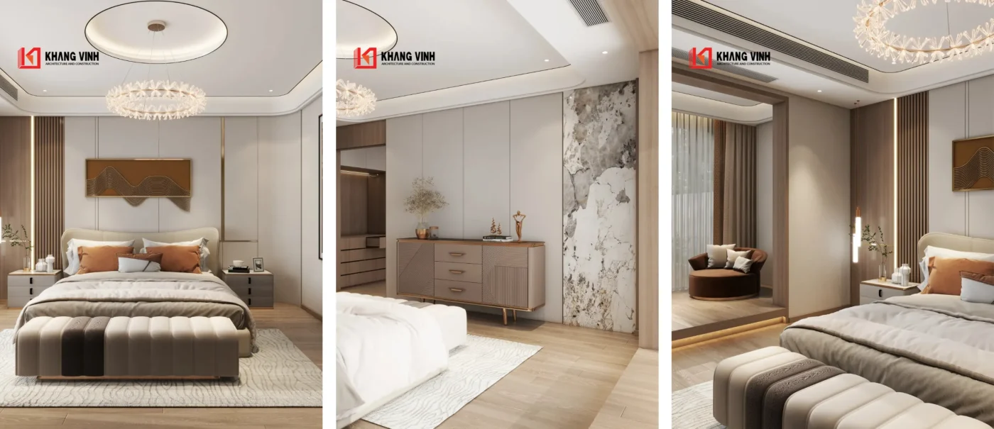 Phòng ngủ master – Không gian dưỡng chất tinh thần & sức khỏe bền vững