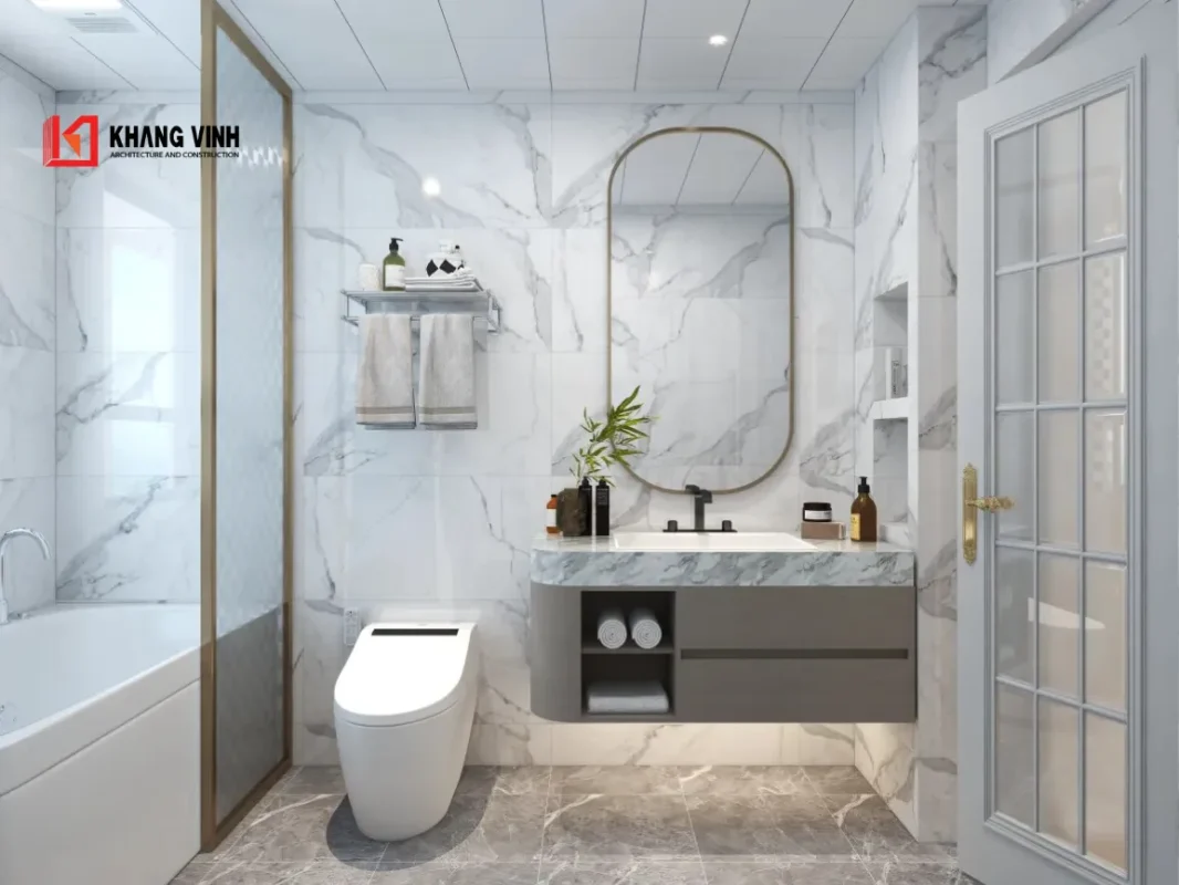 Phòng tắm và Phòng vệ sinh - Không gian sạch sẽ, thoáng mát & hiện đại