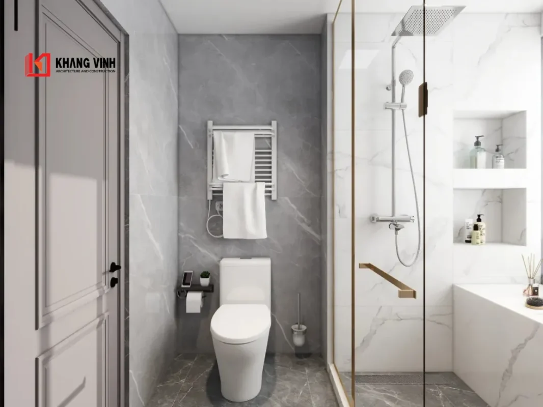 Phòng tắm - vẫn giữ cảm giác thoải mái, an toàn sau nhiều năm sử dụng